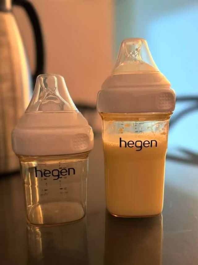 新生儿礼盒开箱！Hegen奶瓶套装实测：婆婆都夸的防胀气黑科技！