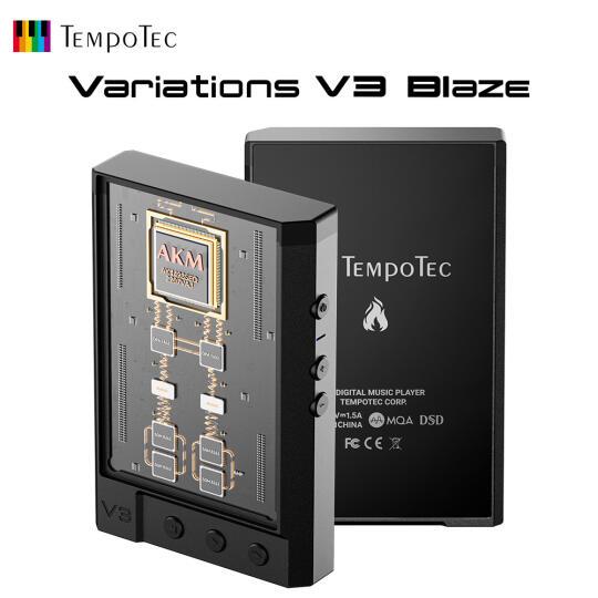 ✨【音质怪兽空降！】TempoTec V3 Blaze 随身 HiFi 播放器✨
	
🎧音质怪兽模式已启动！
🔥三频全杀的随身音乐神器来啦！
	
💎【三大核心黑科技】💎
1. 发烧级双 DAC 解码芯