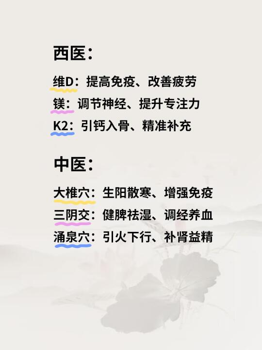 中西医联合｜镁+艾灸，双维解决睡眠烦恼！