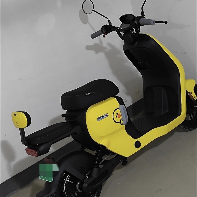 我的九号AZ35C电动车，真的好帅。九号是真智能。