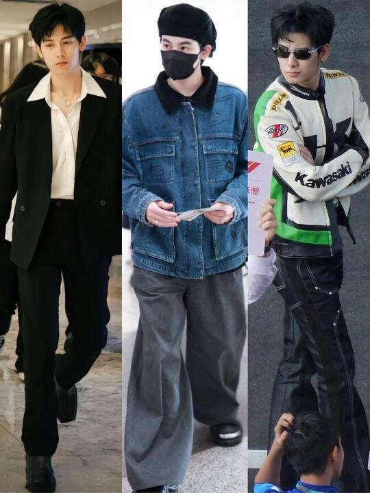 胡先煦这个宽肩🤩穿西装和牛仔都好精彩‼️