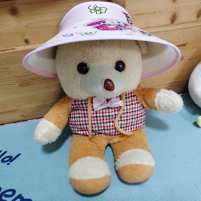 三丽鸥防晒帽，孩子夏季防护