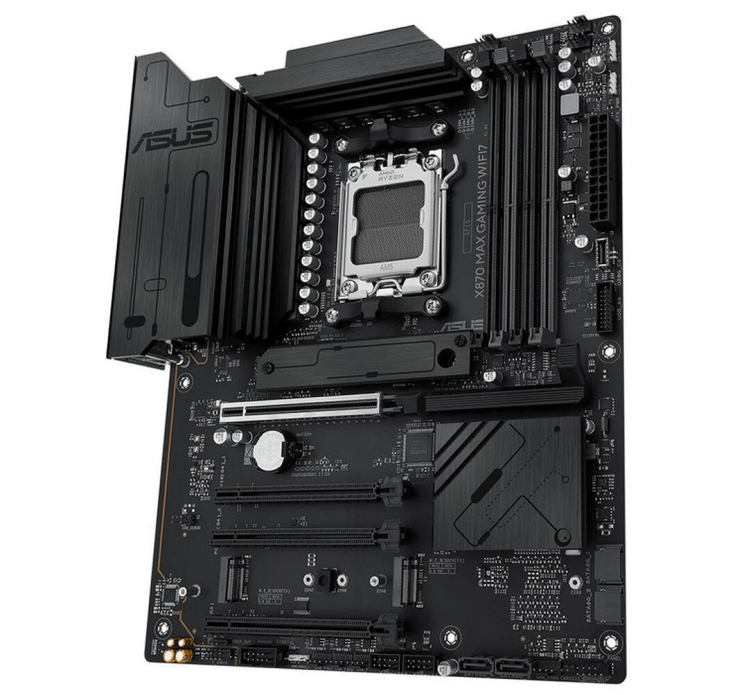 华硕发布 X870 MAX Gaming WiFi7 系列主板,配置用料均衡、支持WIFI 7无线