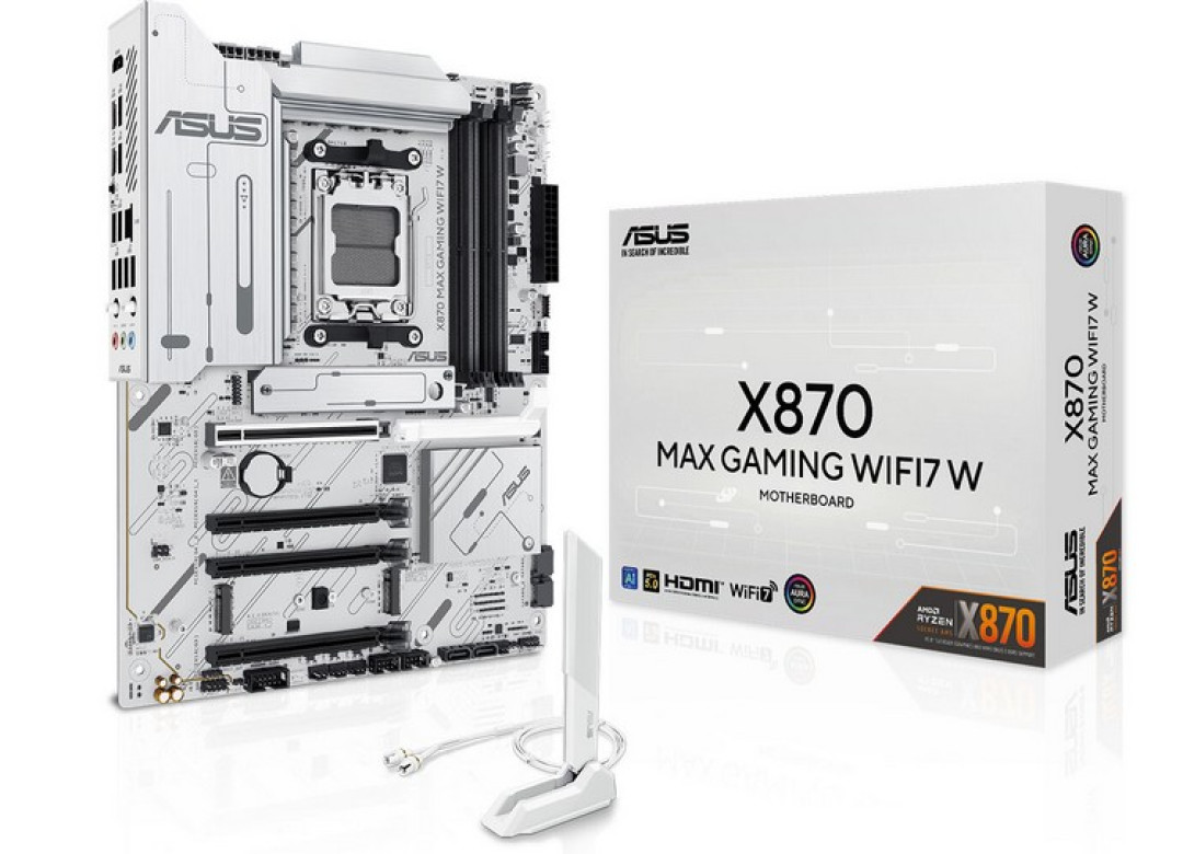 华硕发布 X870 MAX Gaming WiFi7 系列主板,配置用料均衡、支持WIFI 7无线