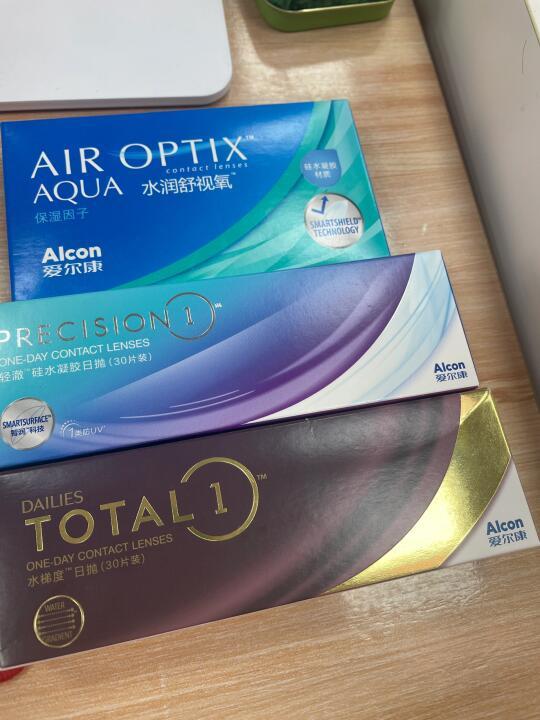 爱尔康好舒适的隐形眼镜呀～