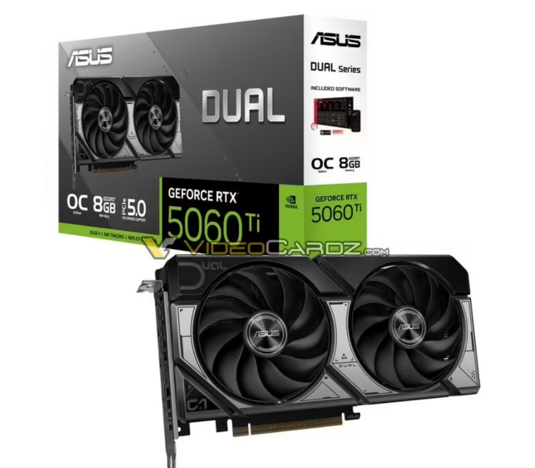 网传丨华硕 RTX 5060 Ti TUF GAMING、Prime、Dual 系列外观曝光