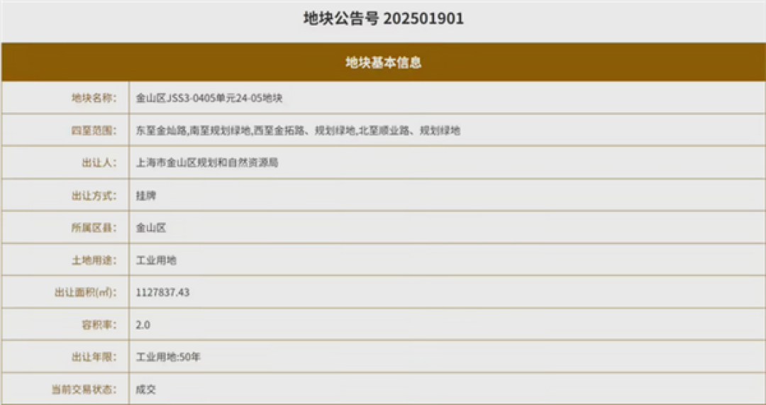 雷克萨斯13.53亿拿下上海金山地块:国产车型有望2027年投产