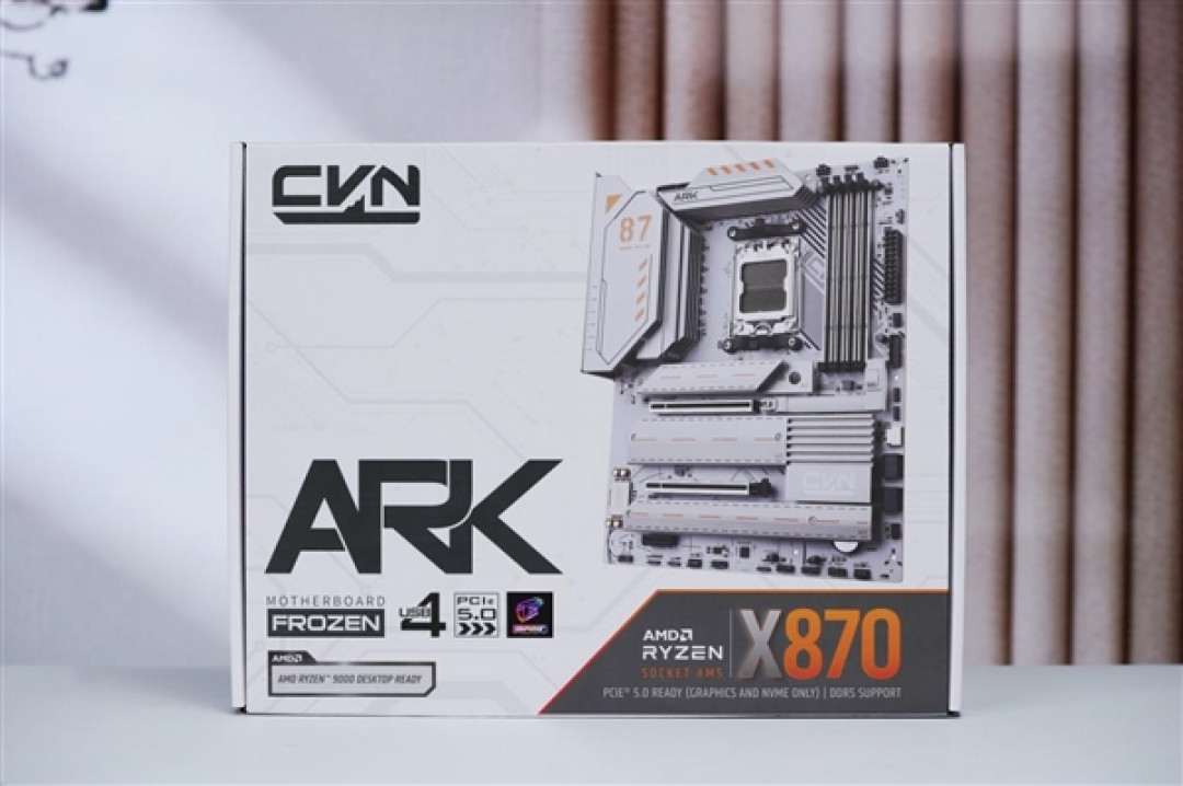 满血释放锐龙性能!七彩虹CVN X870 ARK FROZEN V14方舟图赏