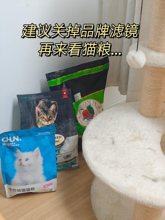 关掉猫粮品牌“滤镜”后，我留下来的猫粮