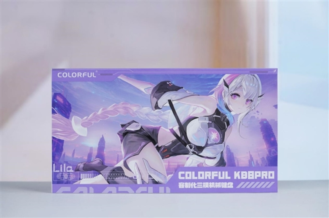 七彩虹首款机械键盘!隐星KB8 PRO图赏