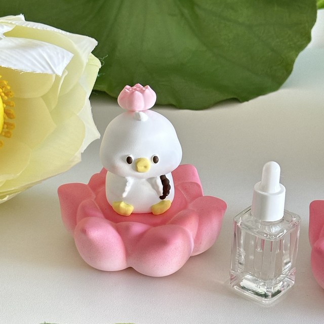 送你一个好运莲莲的可爱香薰