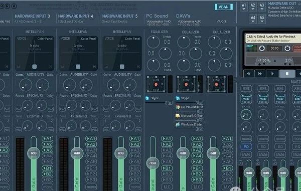 【建议收藏】具详细的声卡驱动Voicemeeter Potato虚拟声卡安装使用原理、通道说明以及各功能界面介绍。