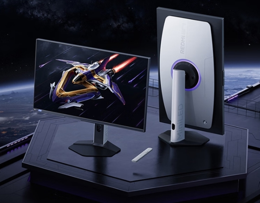 小米推出REDMI显示器G Pro 27U:搭载四核A73+澎湃OS2 自带小爱同学