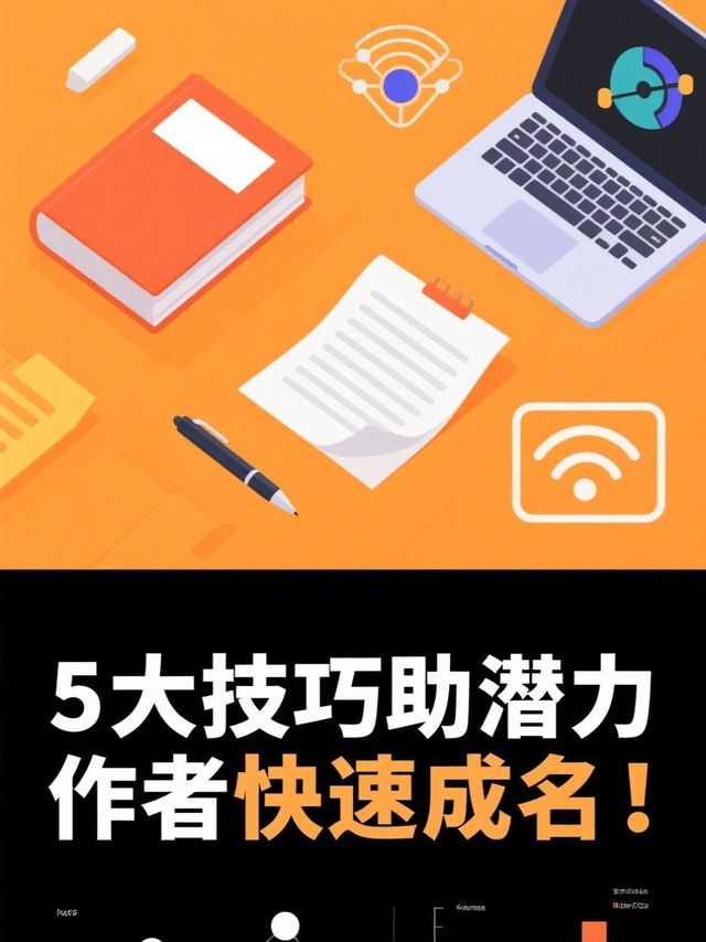5大技巧助潜力作者快速成名！