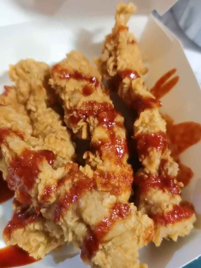 春天就吃肯德基川香鸡柳吧