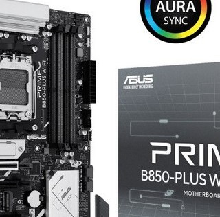 华硕发布 B850-PLUS WIFI-CSM 主板，远程管理、四条 M.2 扩展