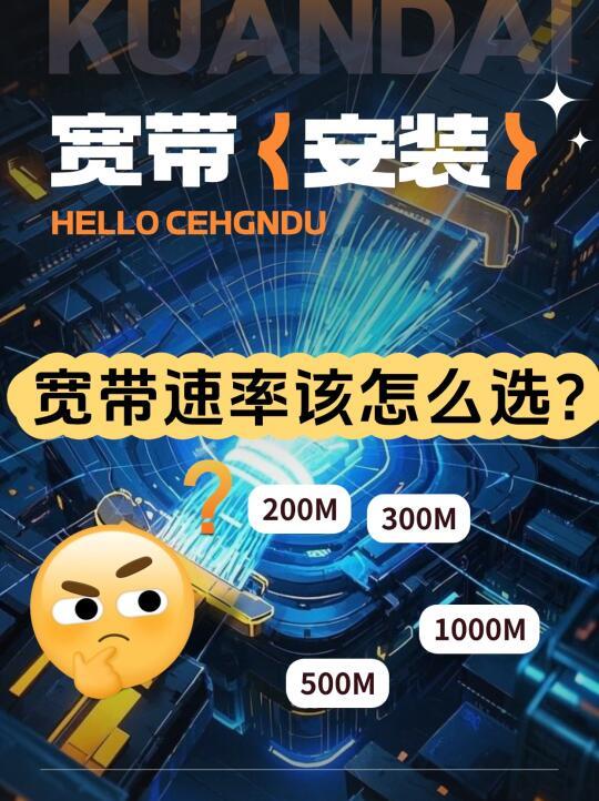 宽带速率选不对？网速直接浪费！超全指南