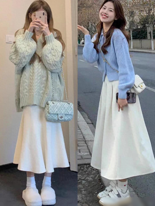 今年春天最美的三种“裙装”穿法，你学会了吗？