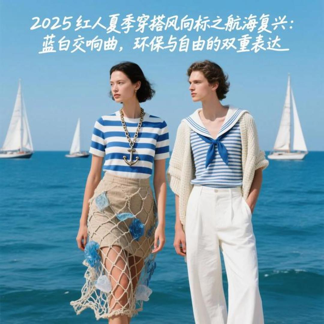 2025夏日穿搭新趋势:新中式混搭航海风,承包你的整个夏天!