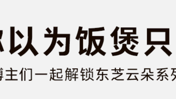东芝TOSHIBA电饭煲RC-10VXTC云朵pro煮饭口感分析 建议