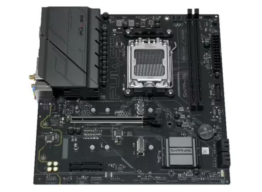 蓝宝石发布 PULSE 脉动 A620AM WIFI 主板,支持 Ryzen 9000X 锐龙、WIFI6 无线