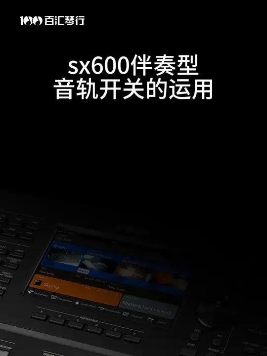 sx600音轨开关的运用