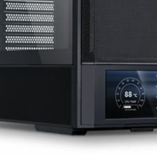 联力发布 LANCOOL 207 Digital “鬼斧”数码版机箱，带屏显、前置电源