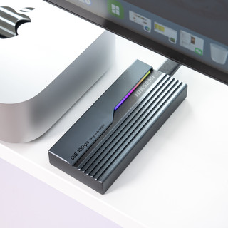 真USB4主控！Mac mini好伴侣，海康存储USB4 SSD硬盘盒体验
