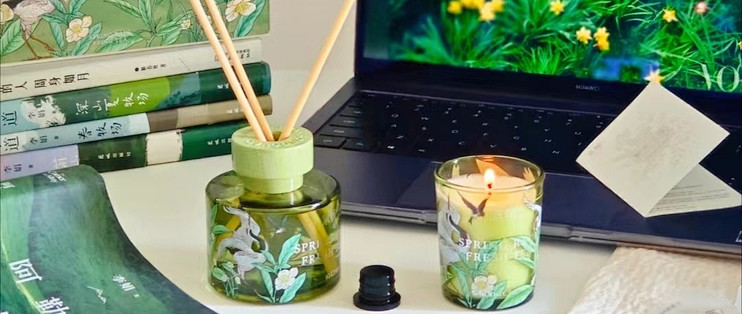 宋朝 春雨清茶 香薰蜡烛：嗅闻诗意，邂逅雅致