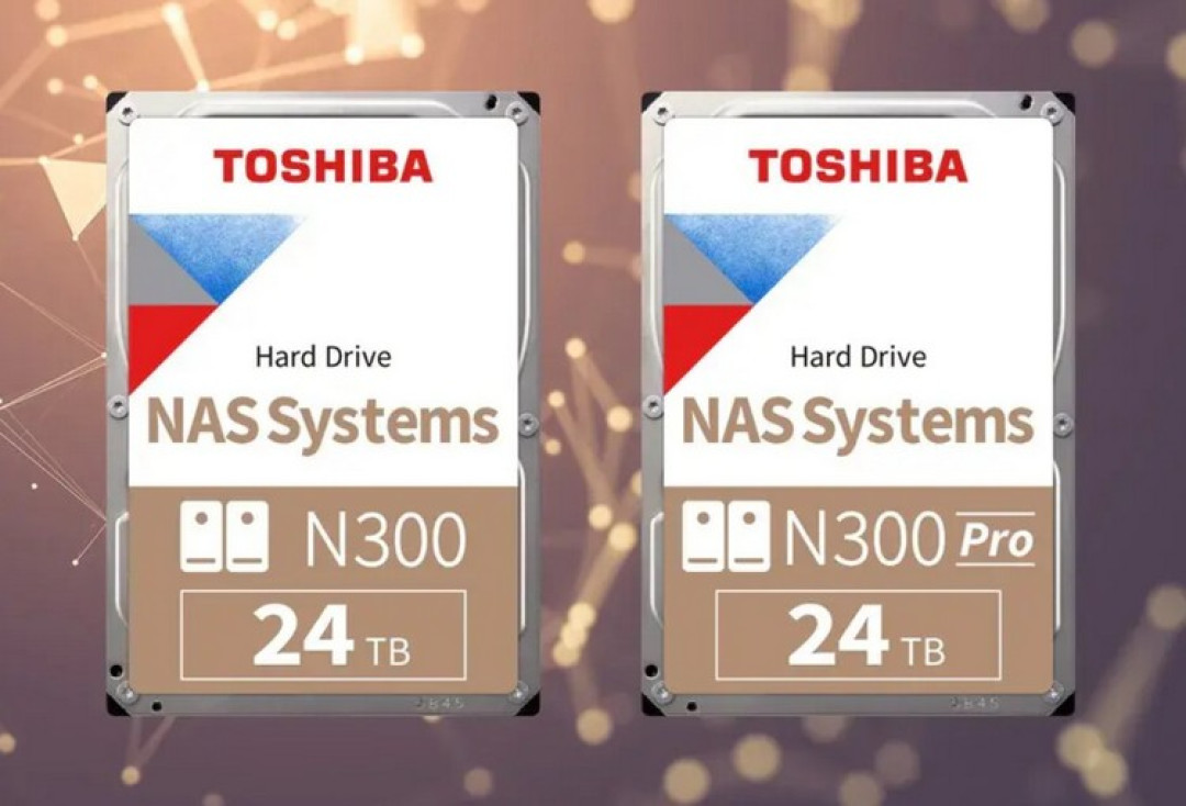 为 NAS：东芝 N300/N300 Pro 新增 24TB 版本，12盘位