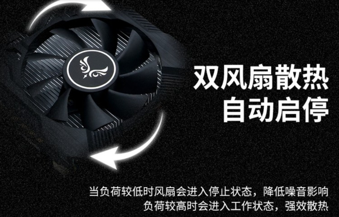超短身材:西风还发布 RX 6500 XT 4G“轻风”显卡,双风扇散热器
