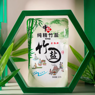 中盐未加碘纯精竹盐：健康之选，品质生活