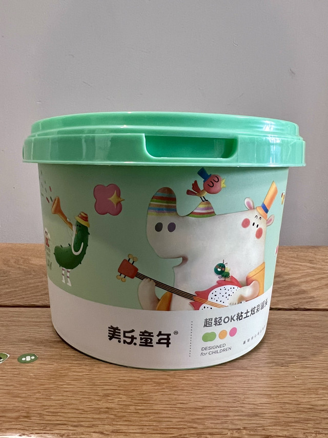 二手耗材性价比高，美乐童年超轻粘土