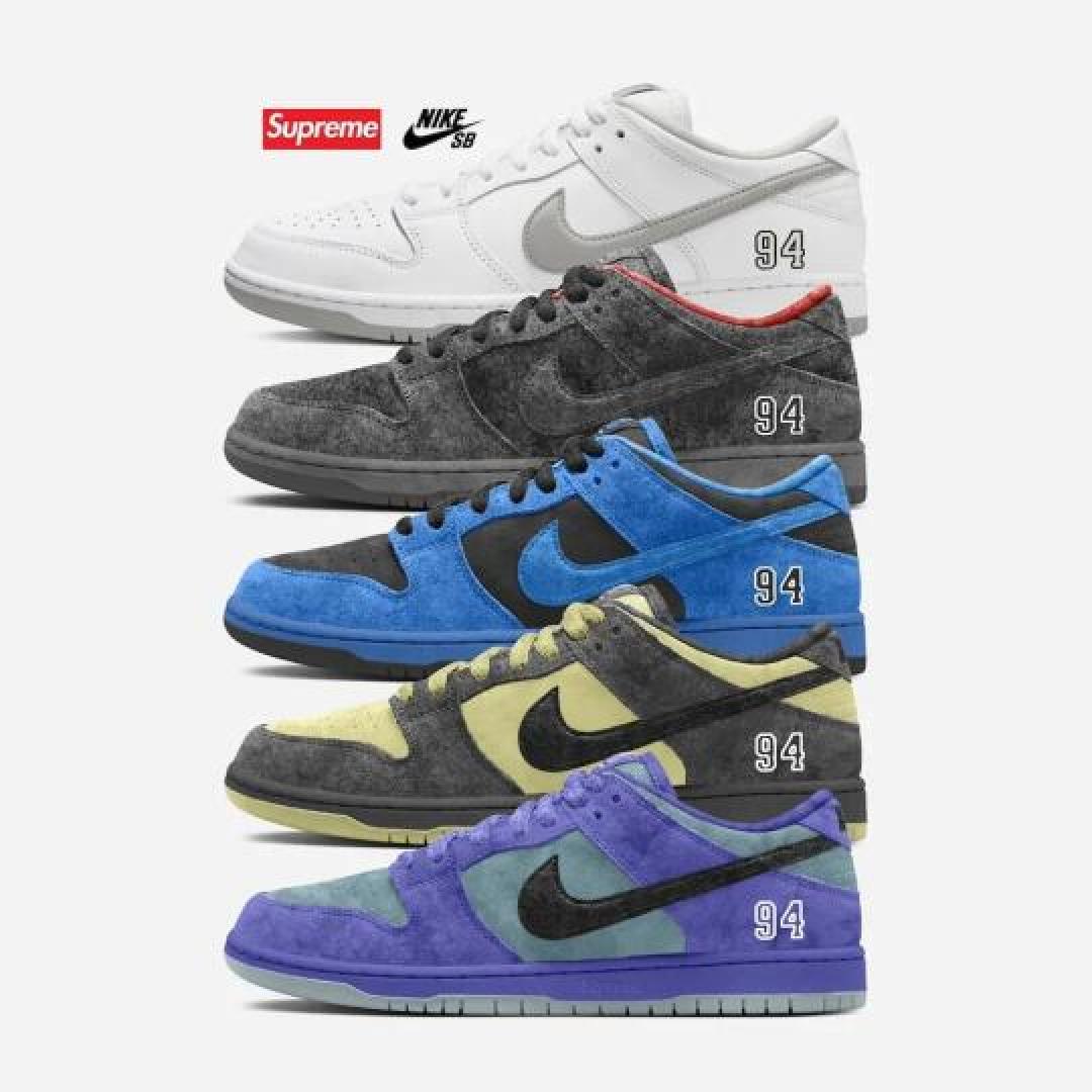 Nike Dunk Low 2024-2025新配色矩阵:滑板联名、艺术限量与蛇年主题齐发
