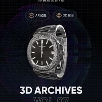 3DAR腕表上新｜百达翡丽孤品鹦鹉螺
