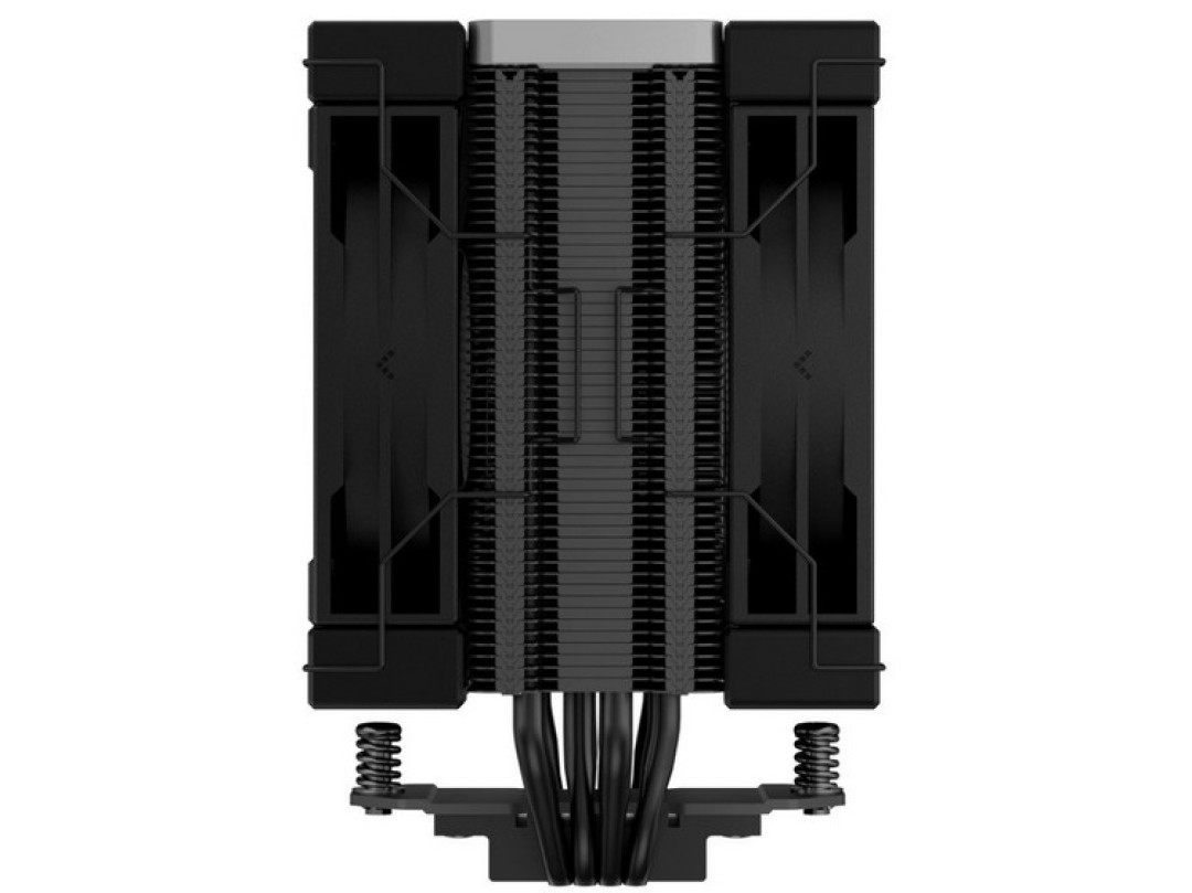 九州风神发布 AK400 ZERO DARK PLUS 冰立方散热器,紧凑四热管单塔、双风扇