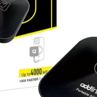 性能比肩 M.2：Addlink 发布 P30 超高速移动硬盘、苹果 iPhone 可用