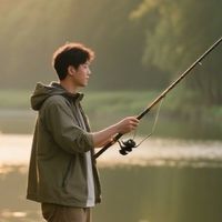 露营垂钓：自然中的宁静时光