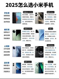  2025小米手机选购指南 | 总有一款适合你📱