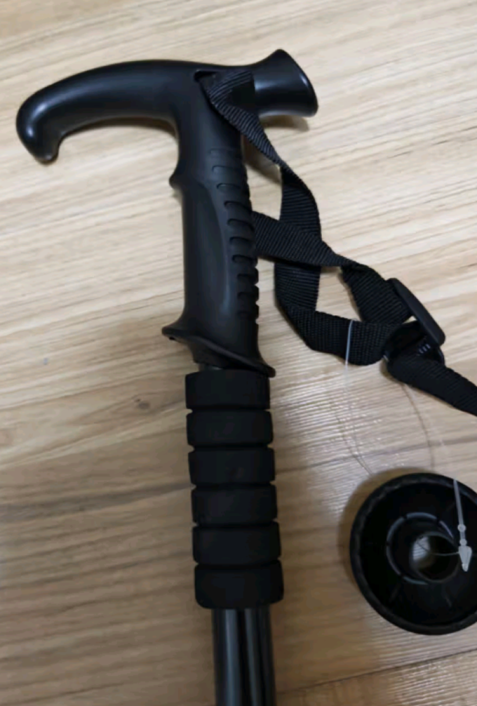 神火supfire户外防身登山杖铝合金型防滑徒步爬山装备手杖