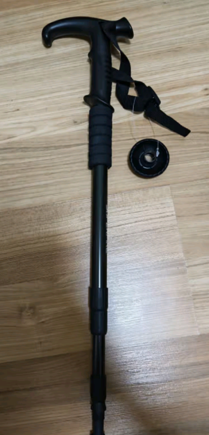 神火supfire户外防身登山杖铝合金型防滑徒步爬山装备手杖