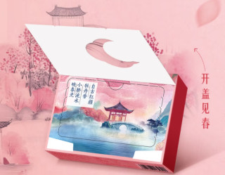 春日限定奥利奥红颜丹香夹心饼干：一口咬住春天的味道！