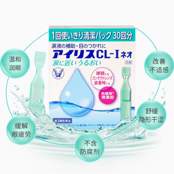 眼部救星 | 大正制药人工泪液滴眼液