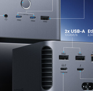 安克发布 Prime 14-in-1 强大扩展坞，14合一、支持雷电5