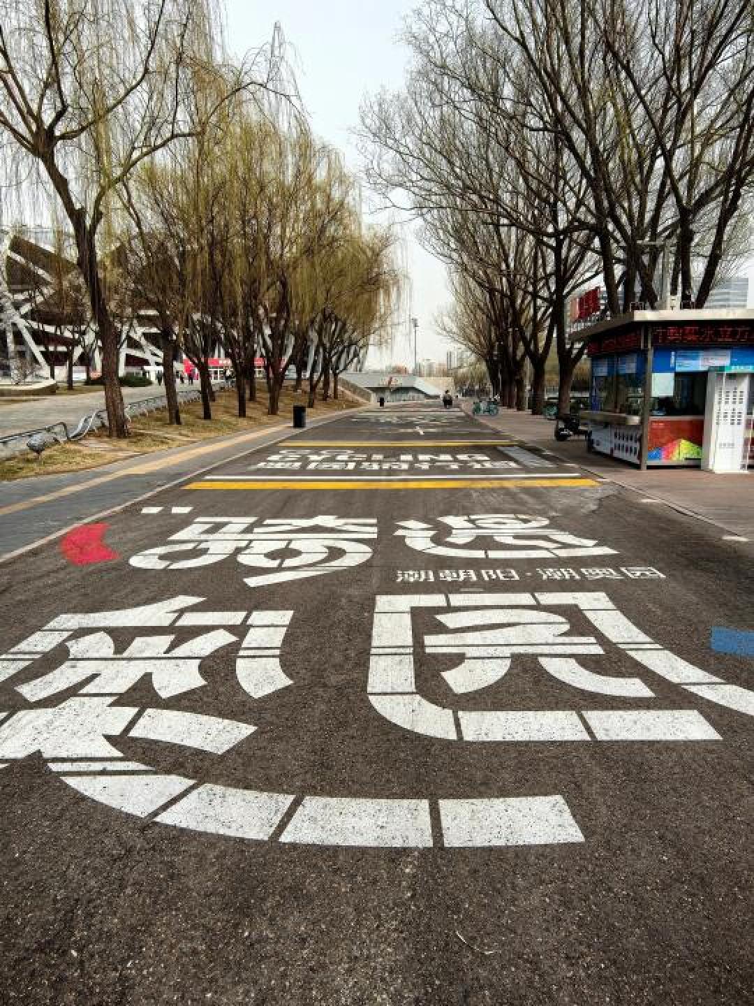 奥运遗产与四季浪漫：打卡北京东四社区公园的彩虹骑行与光影秘境