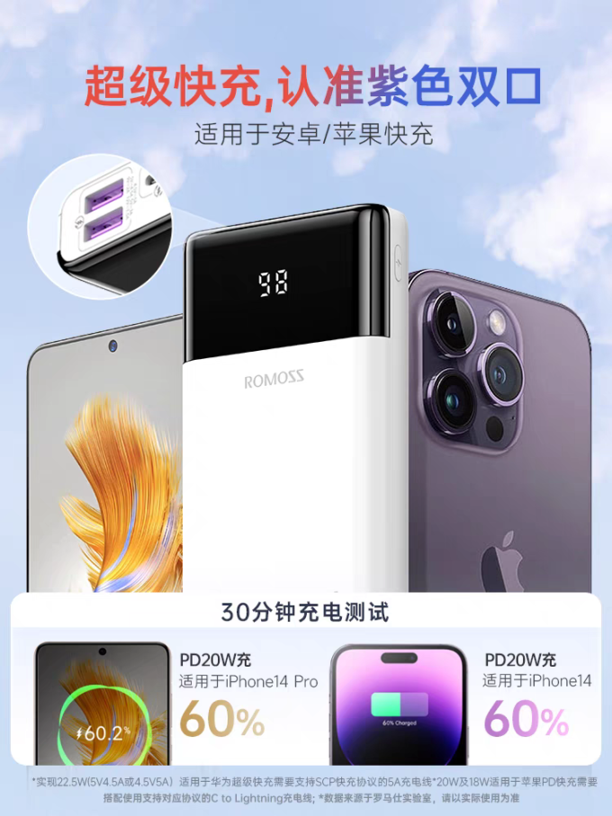 罗马仕移动电源