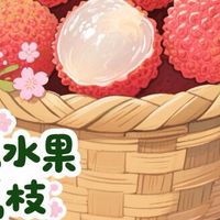 春季吃水果之荔枝。