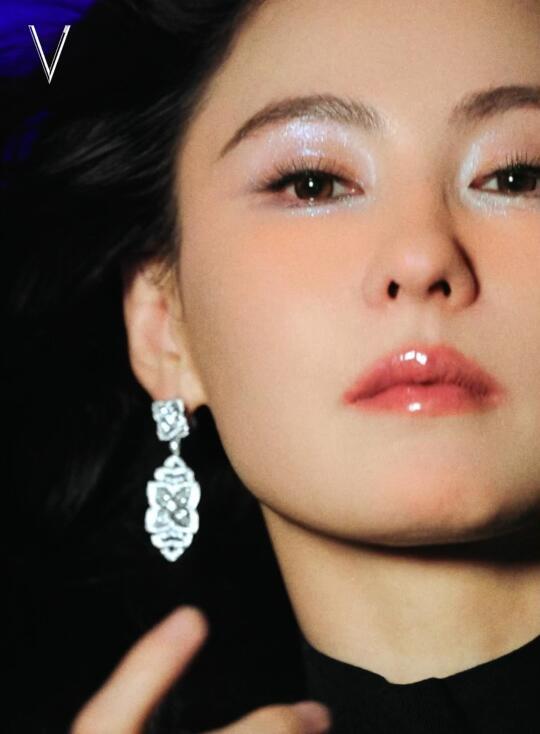 张柏芝，动态永远比静态美。