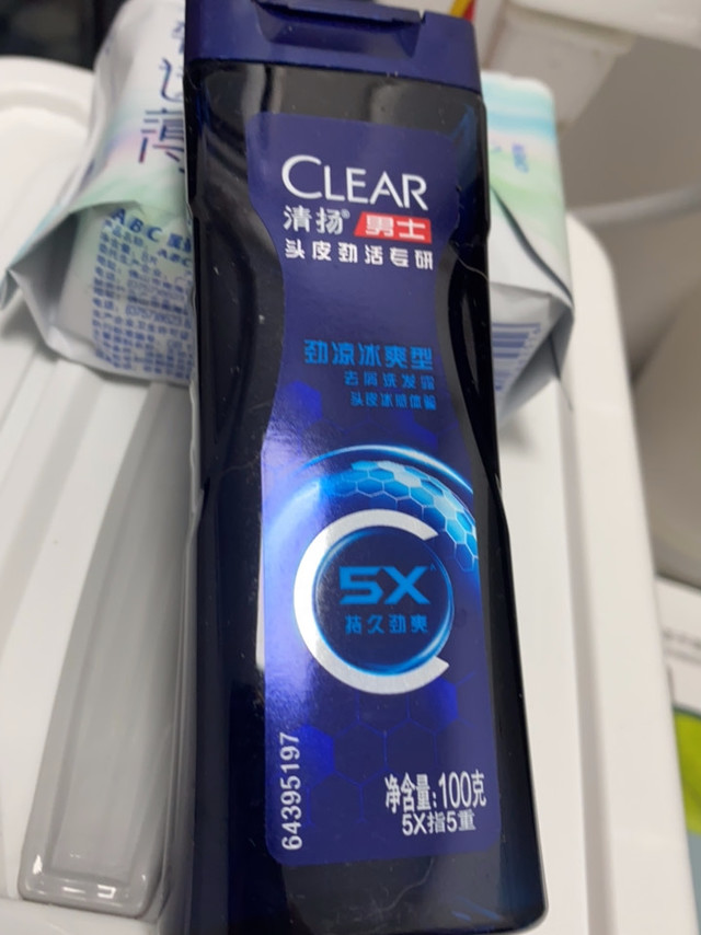 清扬男士去屑洗发露劲凉型