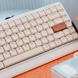 Mac/Win电脑都适配：元气方糖｜矮轴机械键盘+双模轻音鼠标开箱